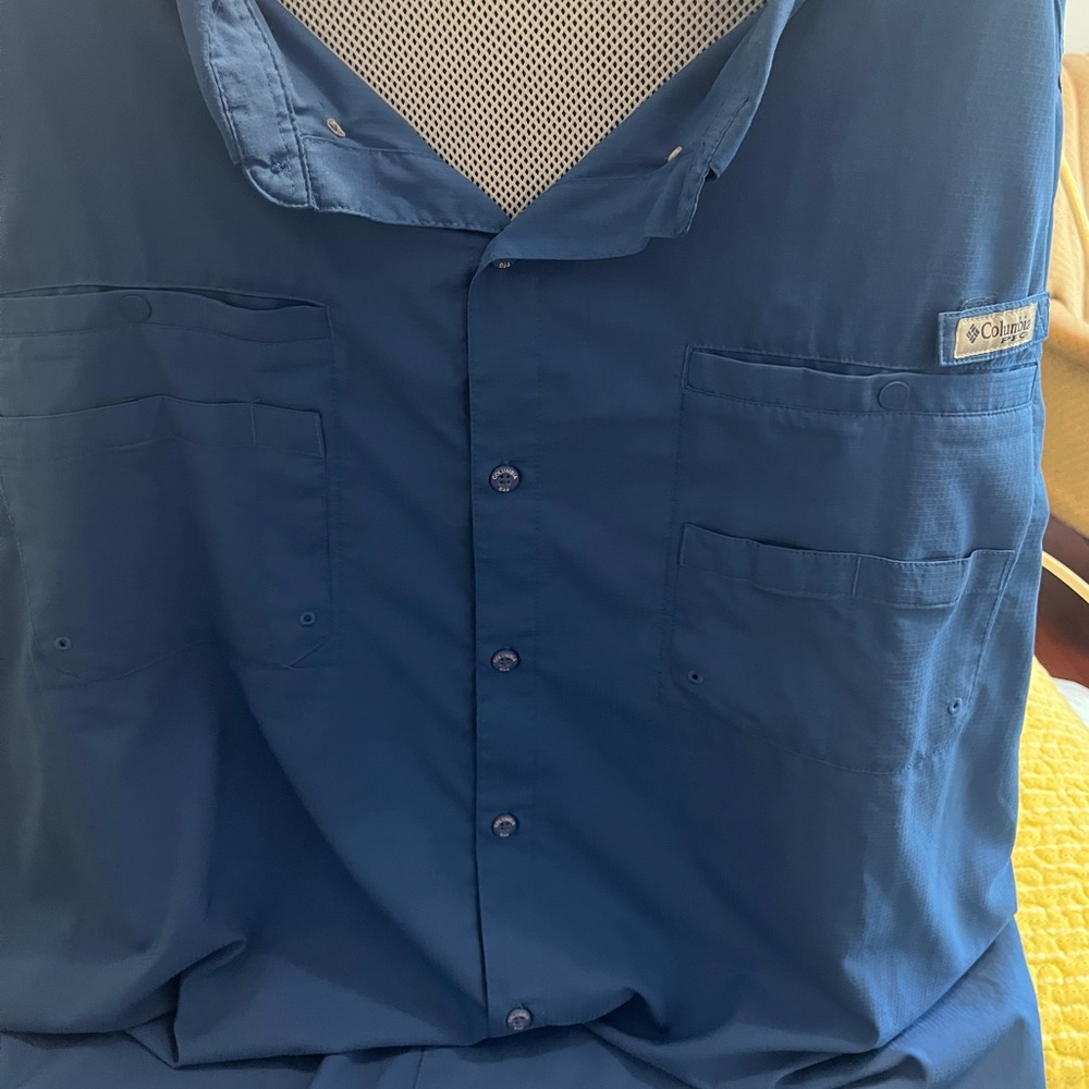 1 Columbia Fish Shirts